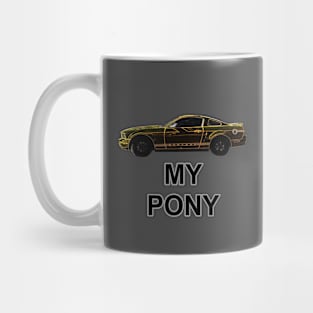 My Pony YellowO Neon Mug